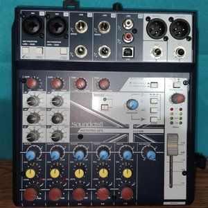 HARMAN PRO Soundcraft Notepad-8FX Small-Format Analog Mixing Console